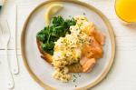 Australian Hotsmoked Salmon Scrambled Eggs Recipe Appetizer