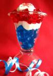 American Red White and Blue Parfaits Dessert