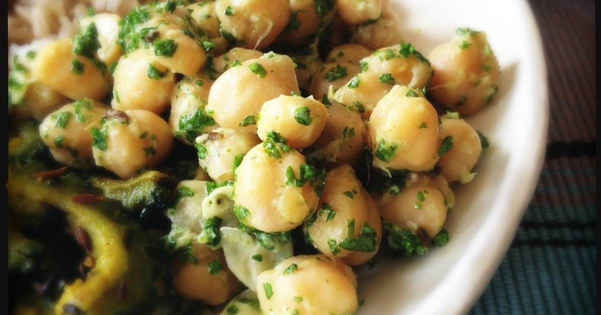 American Chickpeas Simmered in Coconut Cream Appetizer