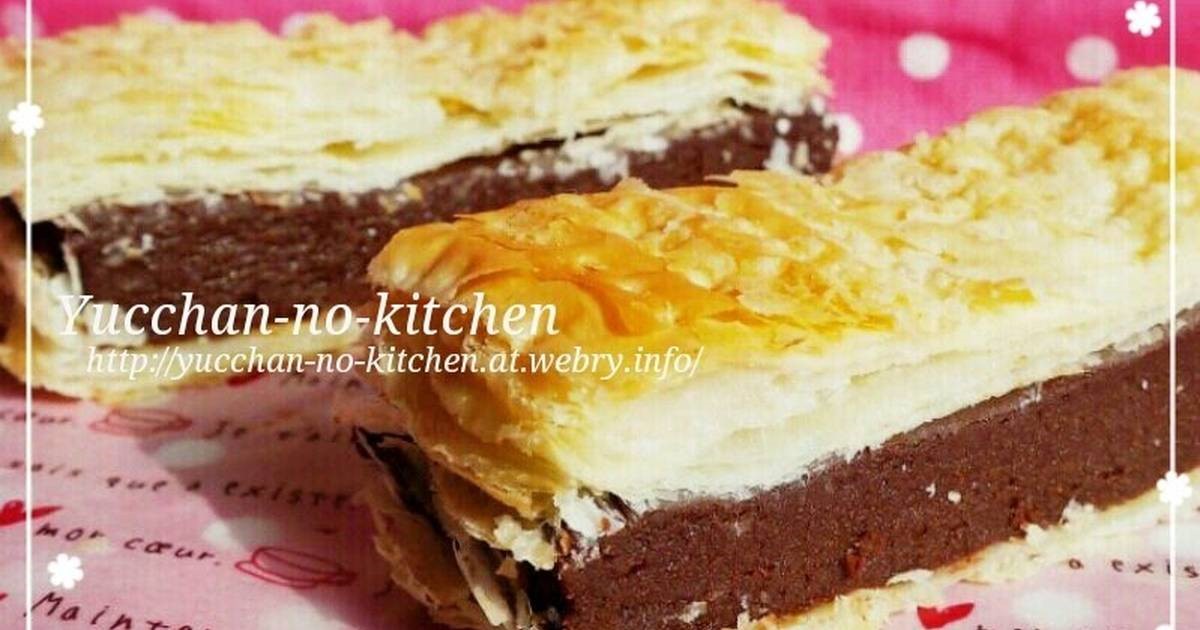 American Easy Chocolate Cream Millefeuille for Valentines Day 1 Dessert