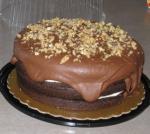 American Chocolate Cream Cheese Brownie Cake Dessert