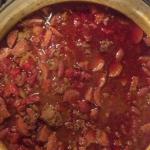 Smoked Cajun Chili recipe