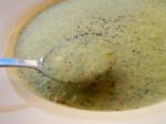 American Curried Cream of Broccoli Soup 1 Appetizer