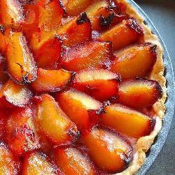 American Plum Cake with Apples Dessert