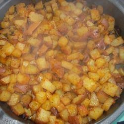 American Sharp Potato Cubes Appetizer