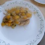 American Chicken Breast Fillets with Mango Chutney Appetizer