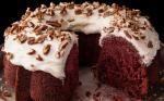 American Red Velvet Bundt Cake with Cream Cheese Frosting Recipe Dessert