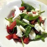 Italian Salad Tricolor Appetizer