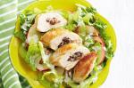 American Gorgonzola Chicken With Apple And Celery Salad Recipe Dinner
