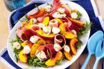 Peach And Prosciutto Salad Recipe recipe