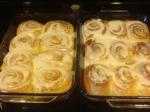 American Frosted Cinnamon Icebox Rolls 1 Dessert