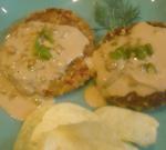 American Crab Cakes With Chardonnay Cream Sauce 1 Appetizer