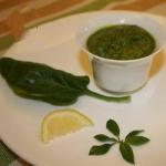 Australian Green Herb Sauce with Anchovies and Capers Appetizer