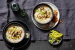 Chinese Chilli and Garlic Congee with Shiitake Mushrooms Appetizer