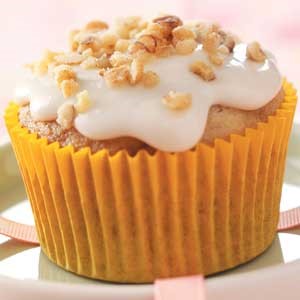 American Walnut Banana Cupcakes Dessert