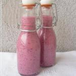 Australian Raspberry Blueberry Smoothie Appetizer