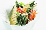 Australian Chicken Pitas With Carrot Coriander And Chilli Mayonnaise Recipe Appetizer