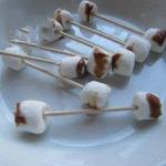 American Worms of Marshmallows for Halloween Dessert