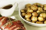 British Roasted Herb Potatoes Recipe Appetizer