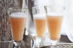 Australian Guava And Peach Sparkling Cocktail Recipe Appetizer