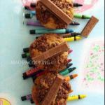 Banana Muffins and Kit Kat Trademark recipe