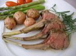 Swiss Herbcrusted Rack of Lamb Appetizer
