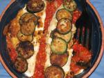 American Fried Fish  Zucchini With Spicy Tomato Sauce Dinner