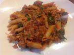 Canadian Mediterranean Penne and Sausage Appetizer
