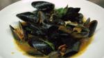 American Braised Mussels with Tomato Chilli and Olives cozze Alla Siciliana Appetizer