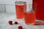 American Bright Red Drinks raspberry Cordial Appetizer