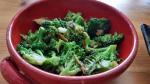 American Broccoli with Lemongarlic Crumbs Appetizer