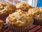 Low Glycemic No Added Sugar Oatmeal Apple Muffins recipe
