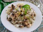 Canadian Jasmine Rice With Lemon and Mushrooms Dinner