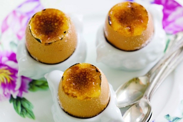 Australian Creme Brulee Easter Eggs Recipe BBQ Grill