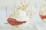 Australian Strawberry And Cointreau Vacherin Recipe Dessert