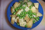 American Herbed Potatoes n Peas Appetizer