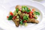Canadian Avocado And Chickpea Salsa With Grilled Fish Recipe Appetizer
