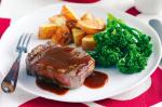Canadian Beef With Red Wine Sauce Recipe Dinner