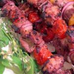 Australian African Apricot Chicken Kebabs Dessert