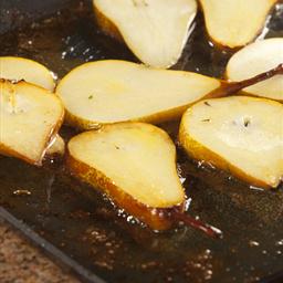 Canadian Grilled Pears with Butterscotch Sauce BBQ Grill