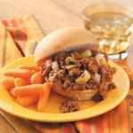 American Tangy Barbecue Beef Sandwiches Appetizer