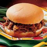 American Tangy Barbecue Sandwiches Appetizer