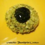 American Pistachio Thumbprint Cookies Dessert