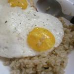 American Whole Rice with Egg Dinner