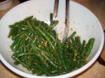 American Nutty Green Beans Dinner