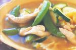 American Chicken And Spring Vegetable Soup Recipe Appetizer