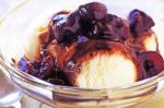 American Icecream With Rocky Road Sauce Recipe Dessert