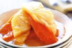 American Pawpaw And Pineapple With Lime Syrup Recipe Dessert