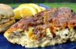 American Brie  Sausage Breakfast Casserole treasure Trove Dinner