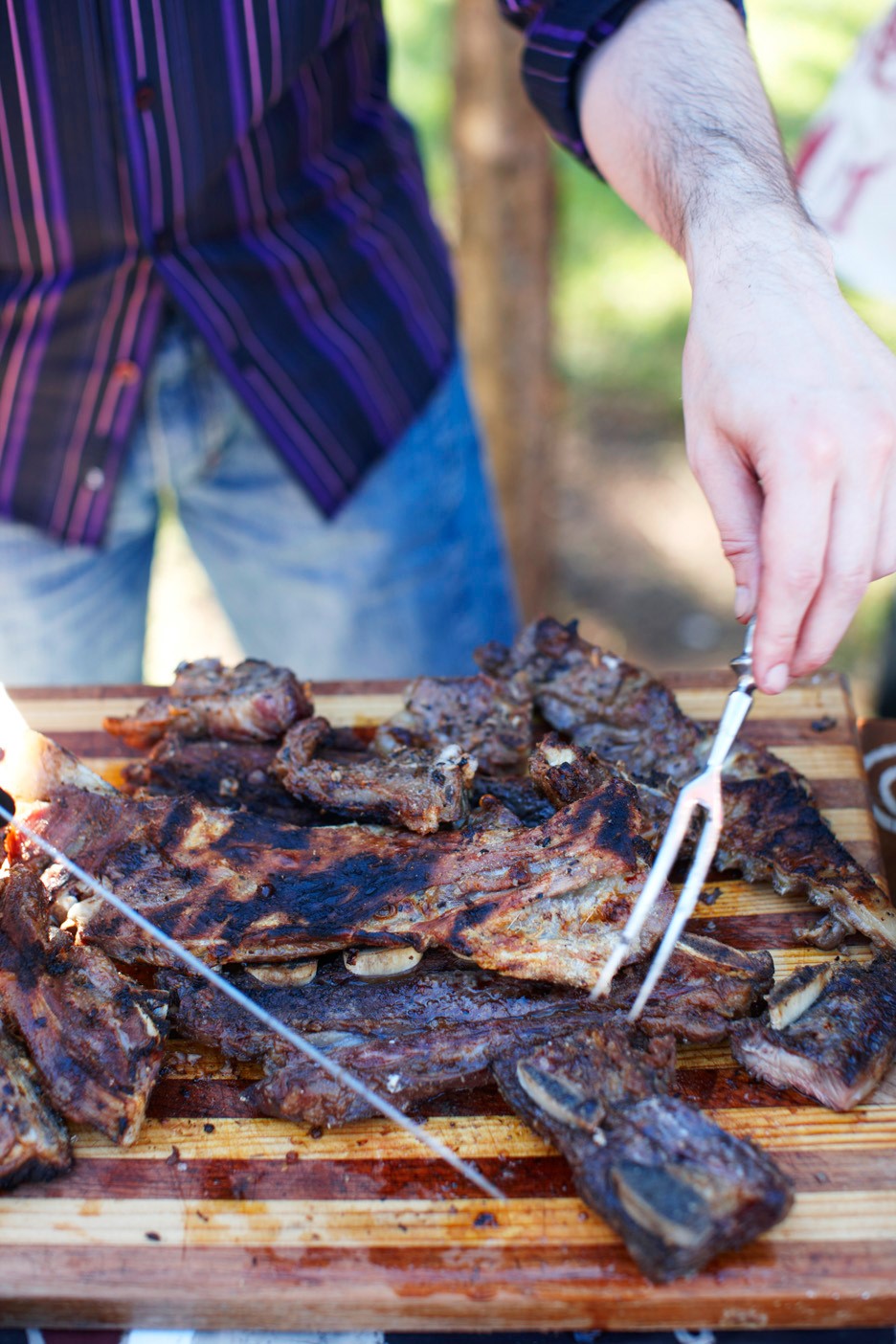 Canadian Barbecued Beef Ribs costillas Appetizer